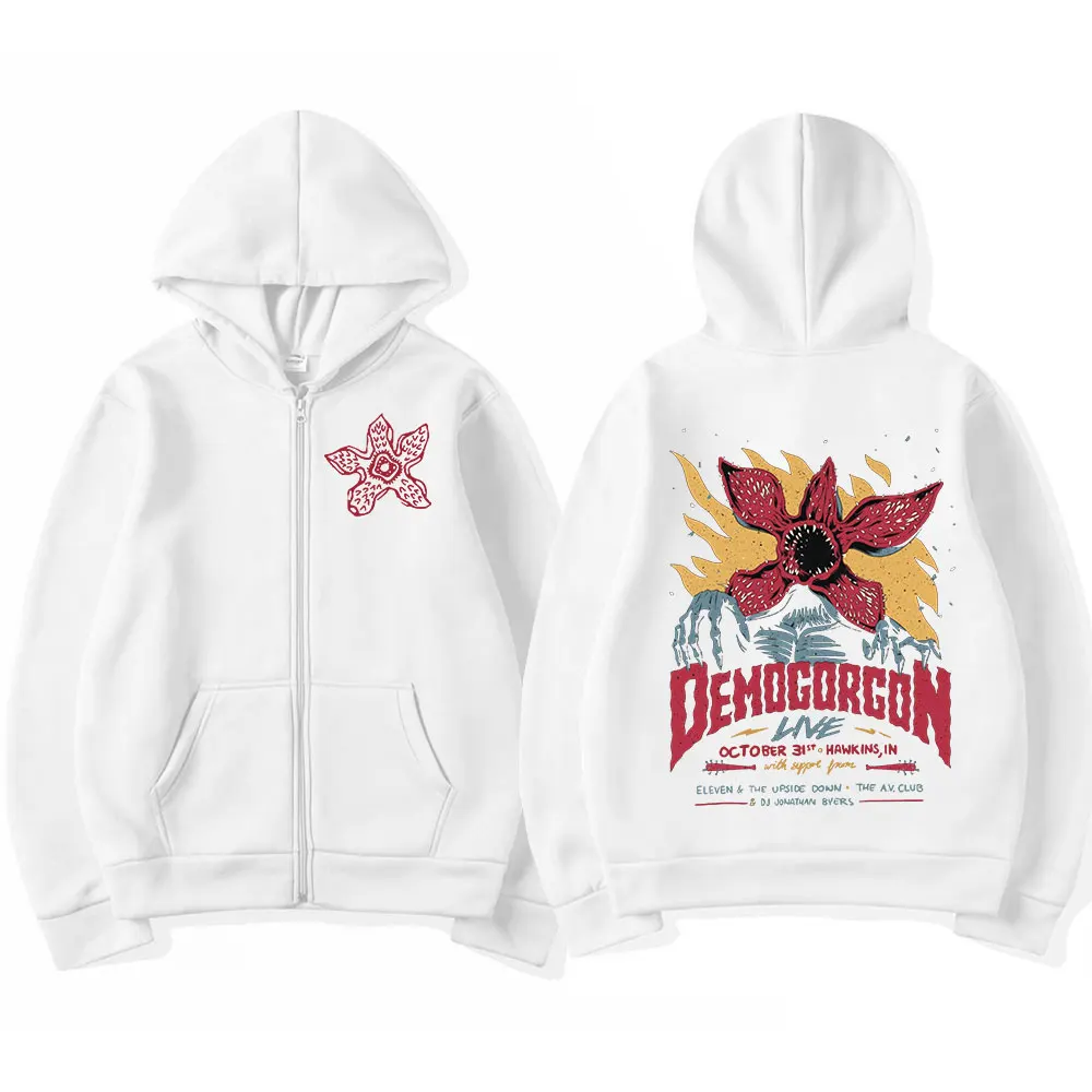 Plant Parent Hoodie - Eddie Munson The Demogorgon Zipper Hoodie