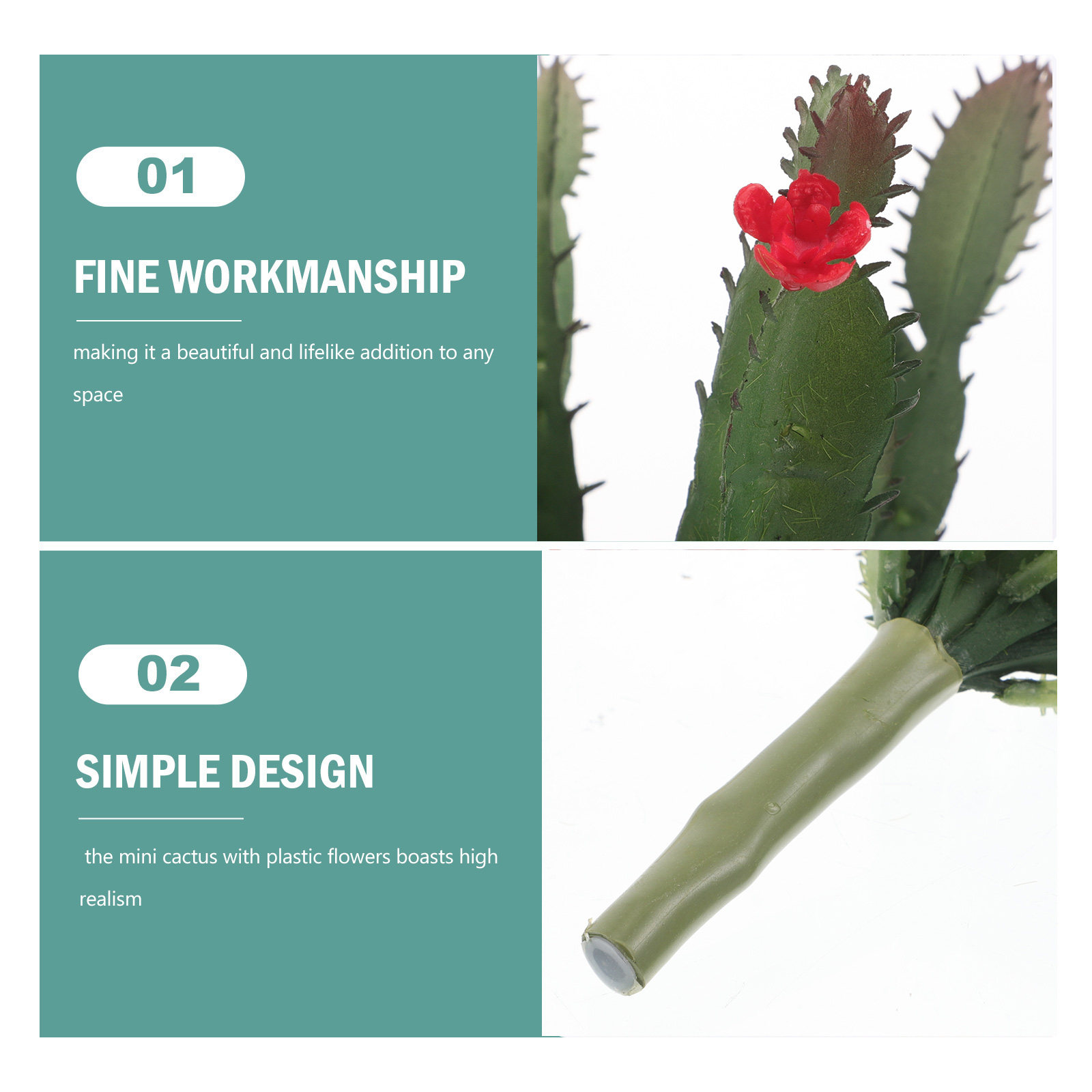 Charming Mini Artificial Succu - Succulent Arrangement Mini recension och pris