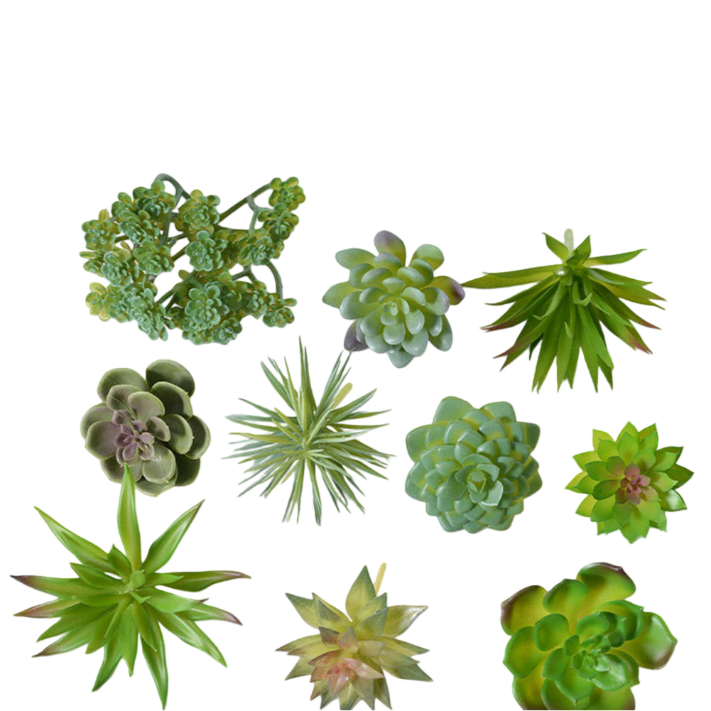 Desk Centerpiece Artificial fo - Succulent Arrangement Mini recension och pris