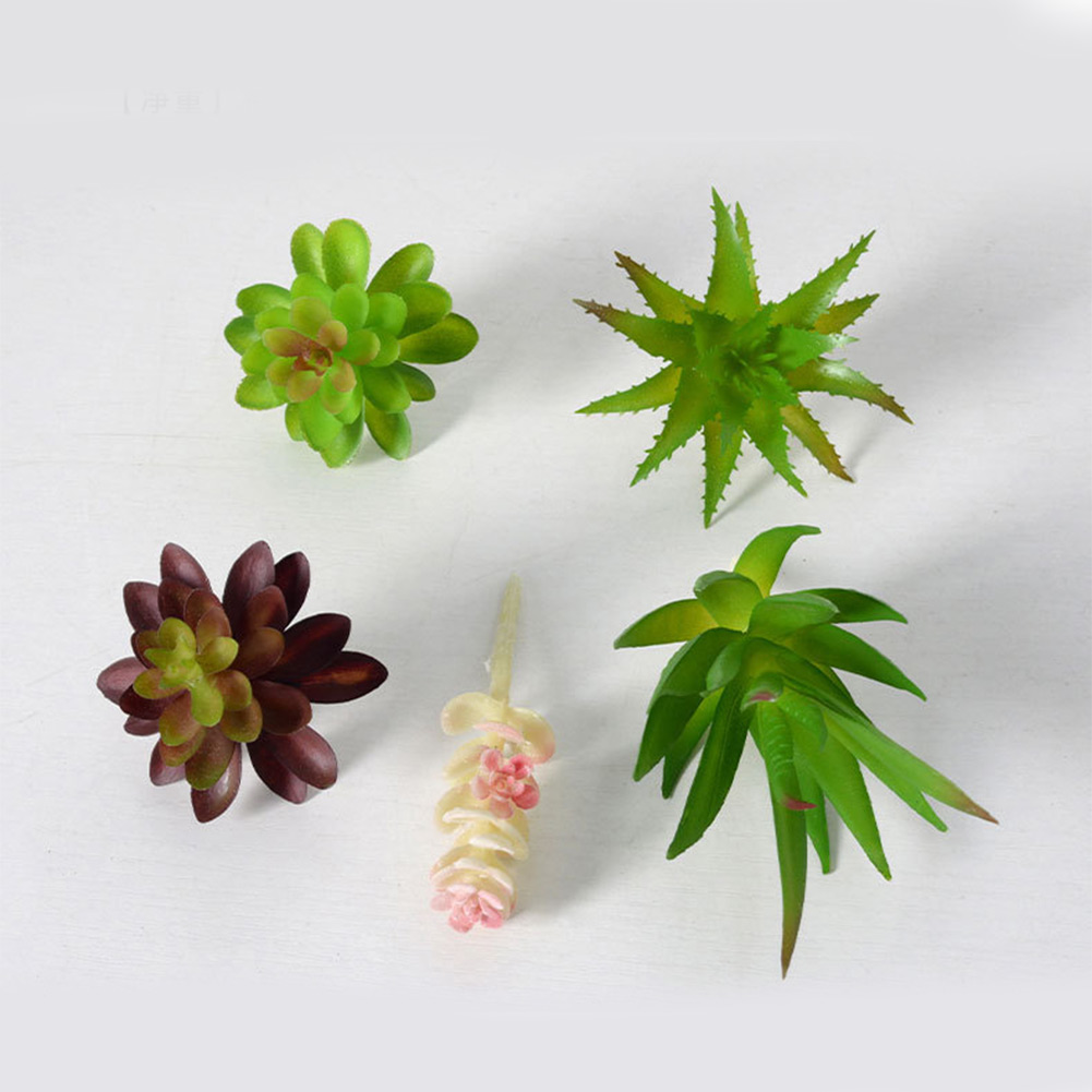 Desk Centerpiece Artificial fo - Succulent Arrangement Mini recension och pris