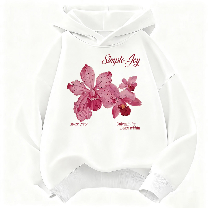 Graphic Pullover Flower Design - Plant Parent Hoodie recension och pris