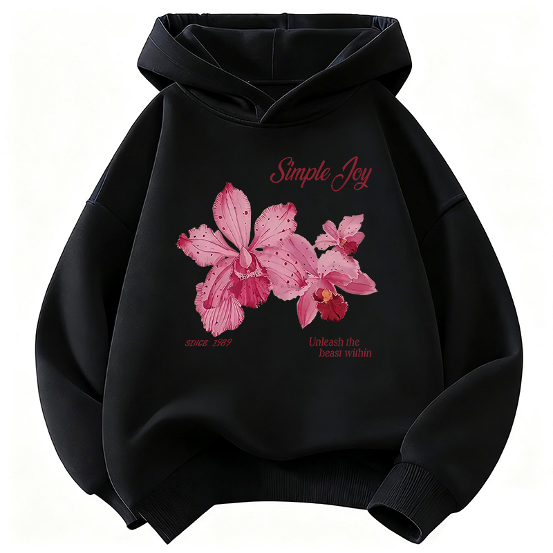 Graphic Pullover Flower Design - Plant Parent Hoodie recension och pris