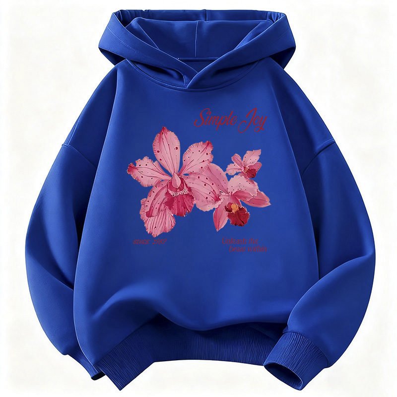 Graphic Pullover Flower Design - Plant Parent Hoodie recension och pris