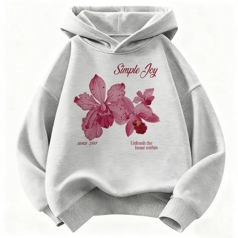 Graphic Pullover Flower Design - Plant Parent Hoodie recension och pris