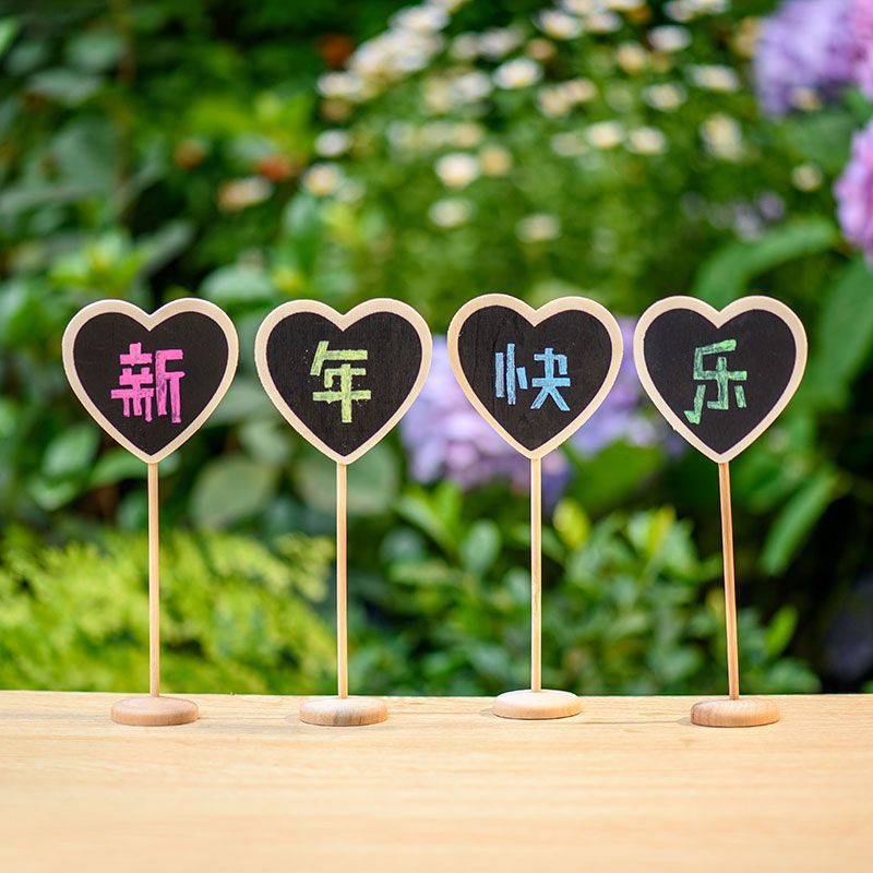 5PCS Mini Wooden Blackboard Va - Succulent Arrangement Mini recension och pris