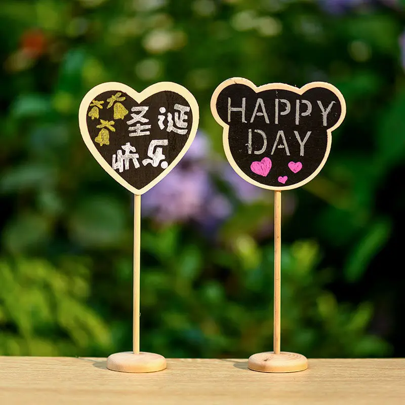 5PCS Mini Wooden Blackboard Va - Succulent Arrangement Mini recension och pris