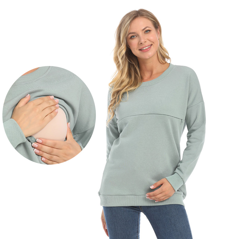 Winter Maternity Sweater Long  - Plant Parent Hoodie recension och pris