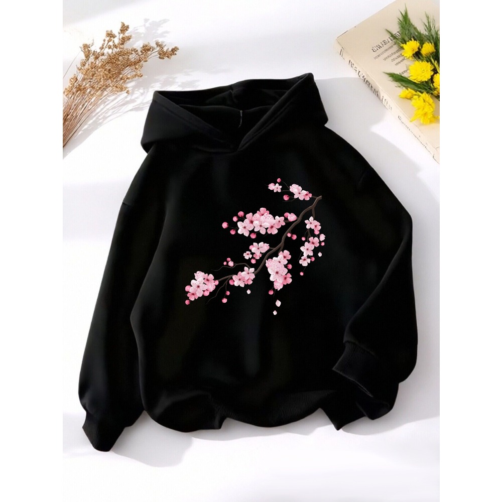 Plum Blossom Flower Branch Pri - Plant Parent Hoodie recension och pris