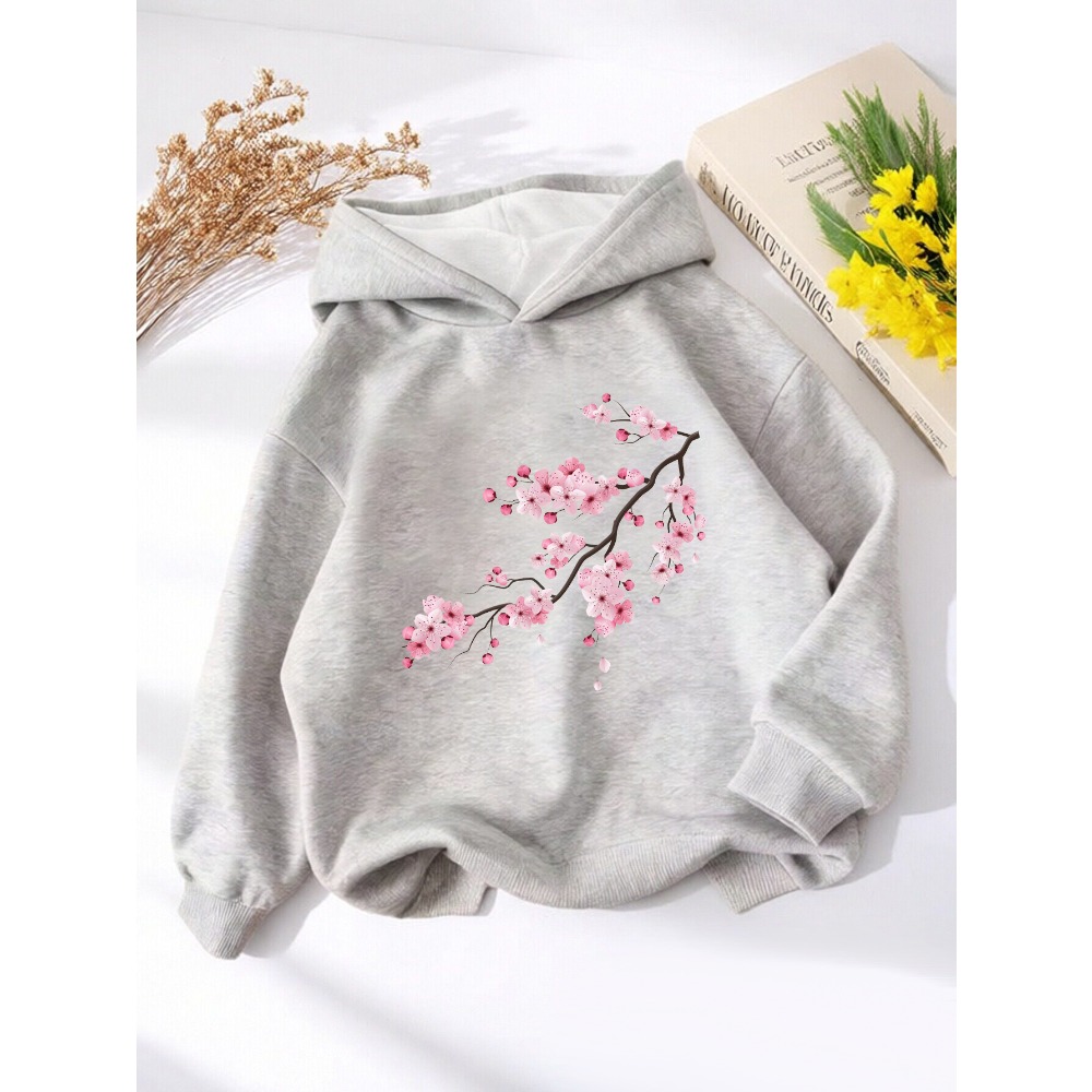Plum Blossom Flower Branch Pri - Plant Parent Hoodie recension och pris