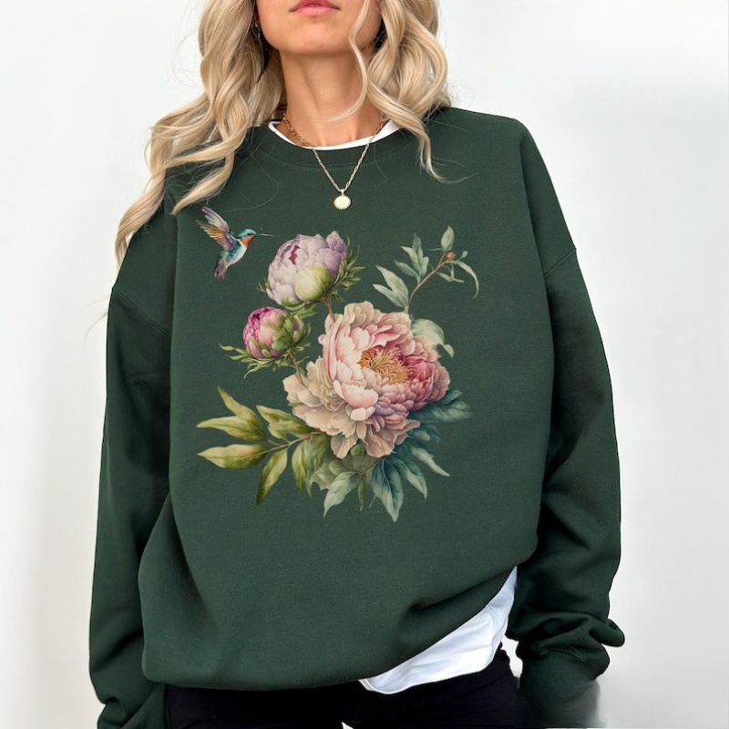 Autumn and Winter Floral Crewn - Plant Parent Hoodie recension och pris