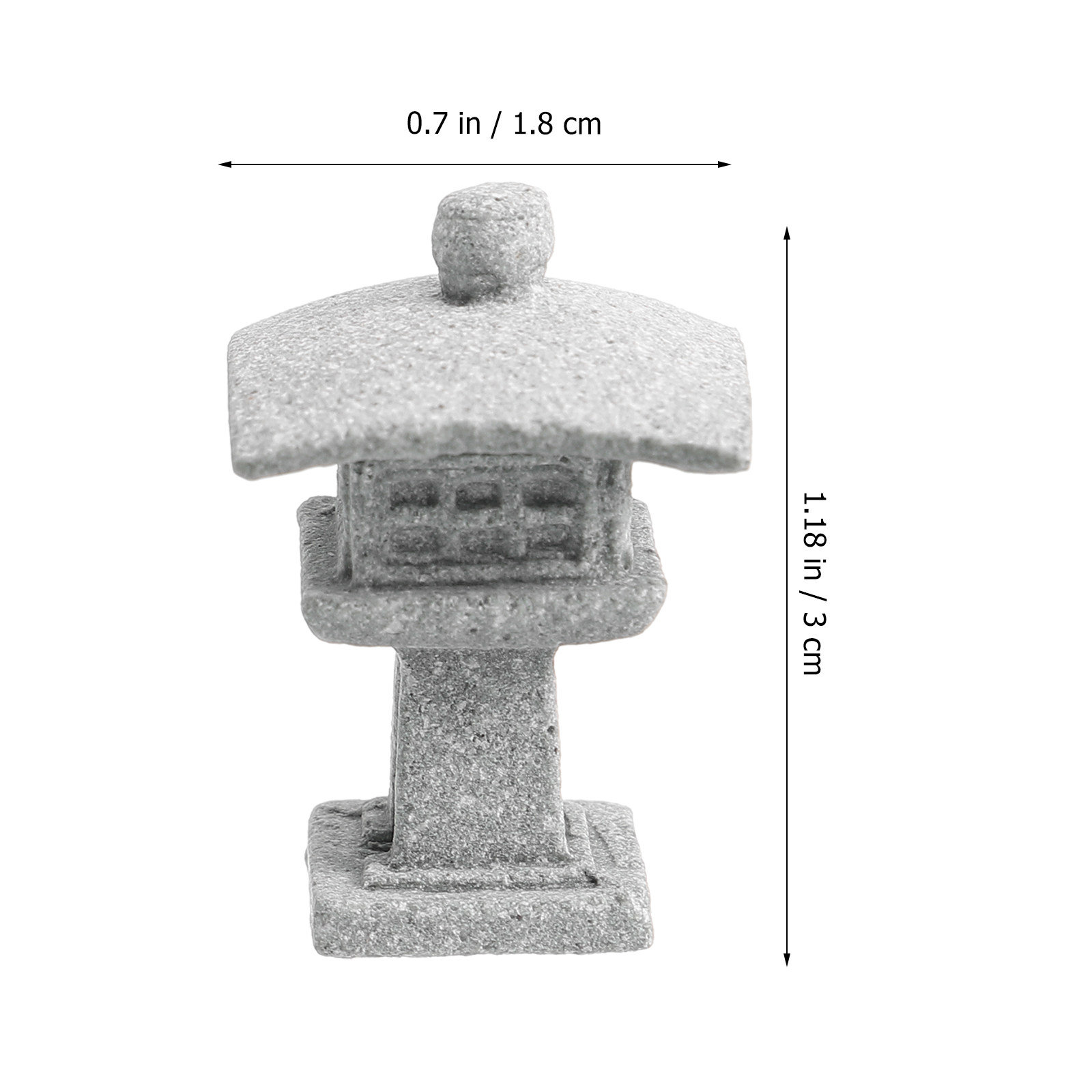 2Pcs Premium Sandstone Pagoda  - Succulent Arrangement Mini recension och pris