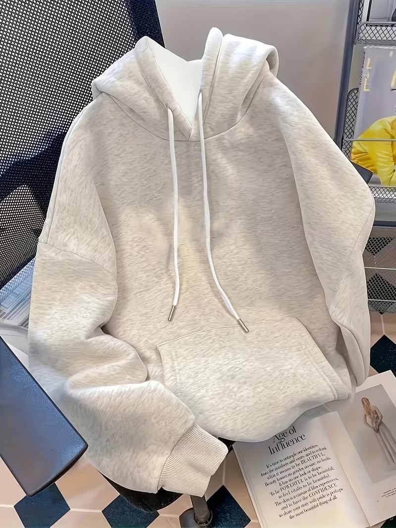 Casual Retro Flower Print Hood - Plant Parent Hoodie recension och pris