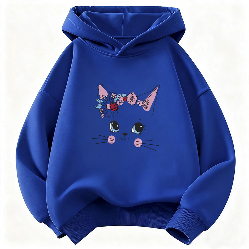 Sweet Cat Meme with Flower Cut - Plant Parent Hoodie recension och pris